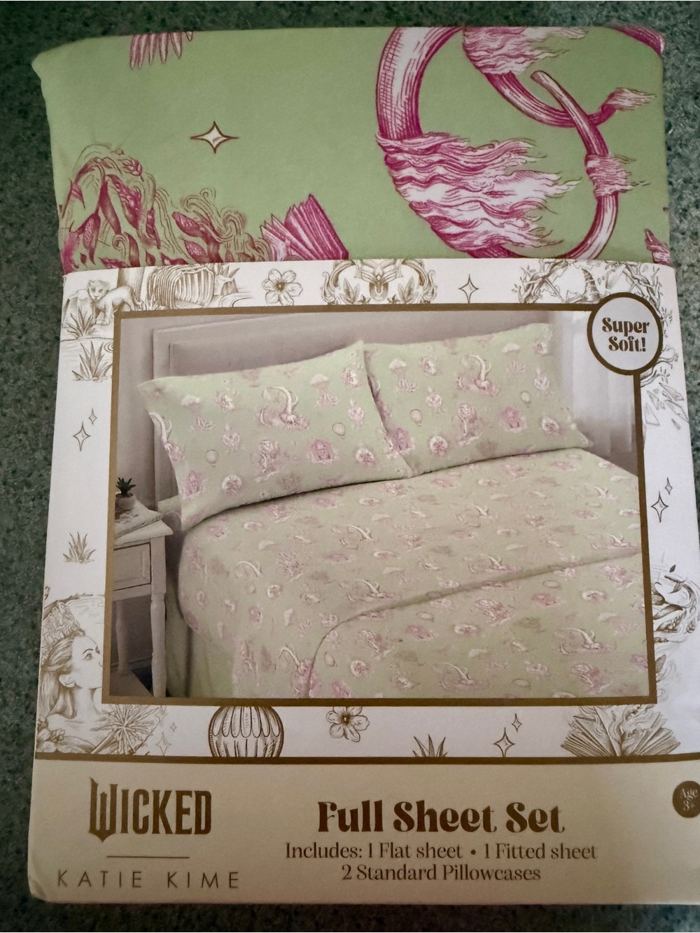 Wicked Katie Kime Full Sheet Set